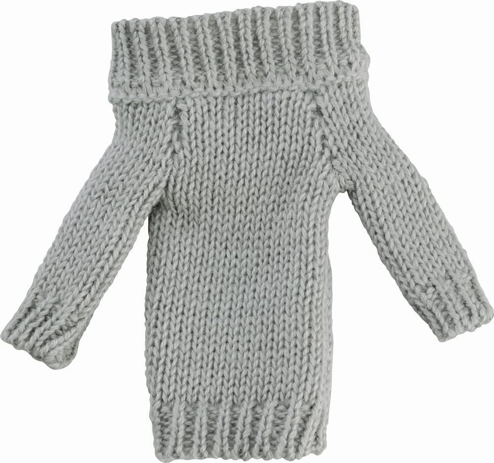 figma Styles Off-the-Shoulder Sweater Dress (Gray) Protective Case Chibi Piece