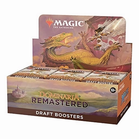MAGIC: The Gathering Dominaria Remastered Draft Booster (English Ver.) Mystery Drop Opening Limited Drop Series