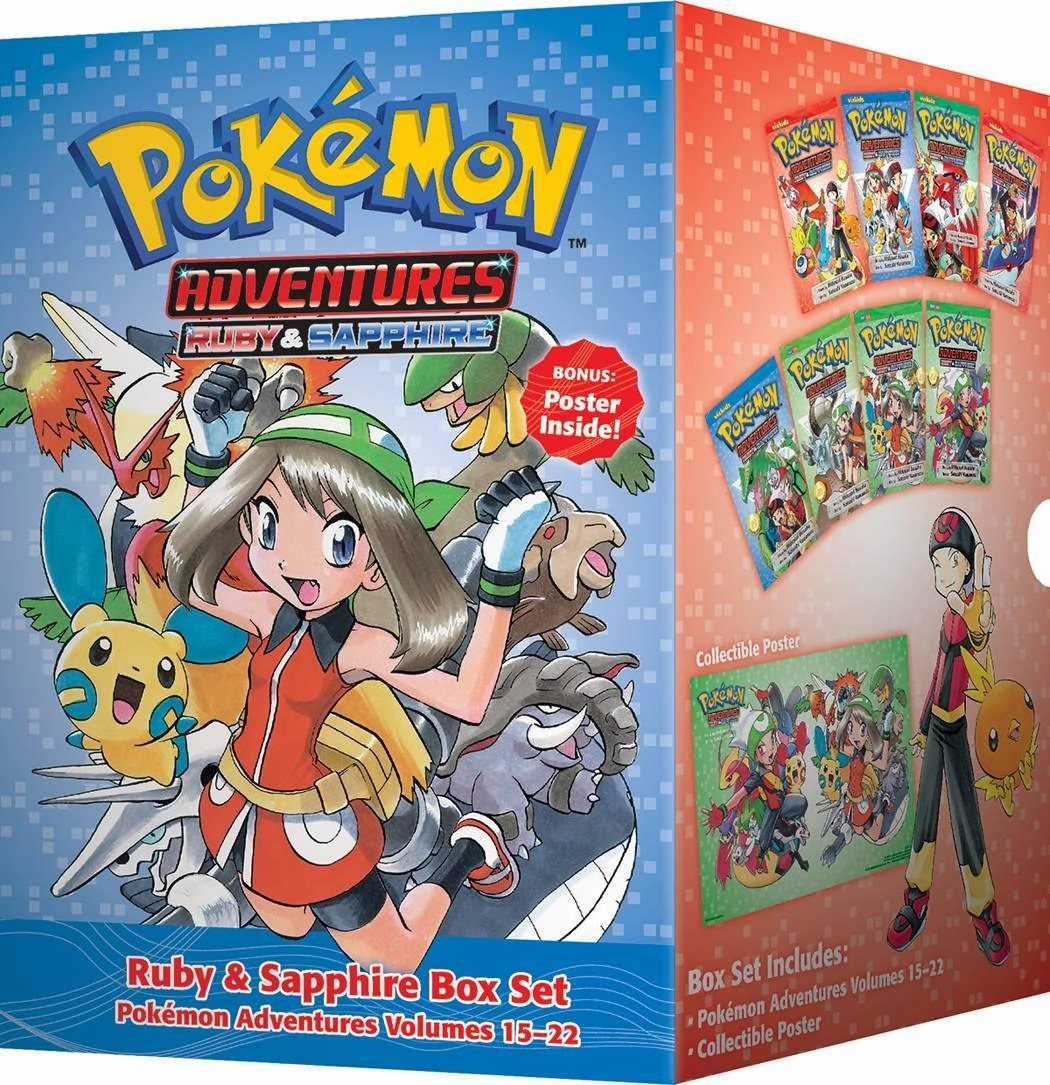 Manga | Pok??mon Adventures | Box Set | Ruby & Sapphire Gaming Product Limited Merchandise