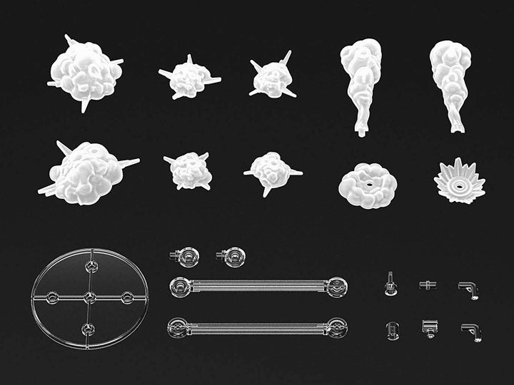 Avid Fan Retail Package Bandai 30 Minutes Missions Customize Effect #4 Burst Scene (Gray) Accessory Effect Model Kit