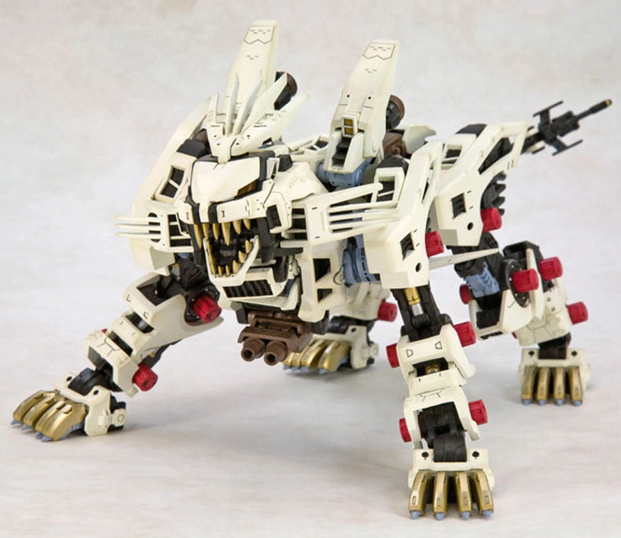 Kotobukiya 1/72 Zoids HMM RZ-041 Liger Zero (Marking Plus Ver.) Scale Model Kit Superhero Sculpture Recycled plastic