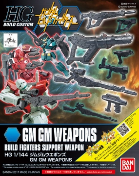 Gundam 1/144 HGBC #030 GM GM Weapons Build Custom Model Kit Monster Figure