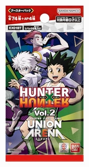 Hidden Treasure Reveal UNION ARENA "Hunter x Hunter" Booster Pack Vol. 2 EX01BT