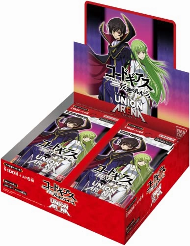 UNION ARENA "Code Geass Lelouch of the Rebellion" Booster Pack UA01BT Surprise Drop Display Toy Mystery Box