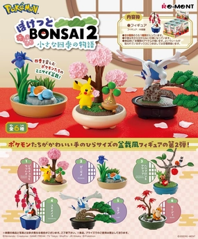 Re-Ment Pokemon Bonsai 2 Little Stories in 4 Seasons Assortment Trading Figures Box Set of 6 Future Antique