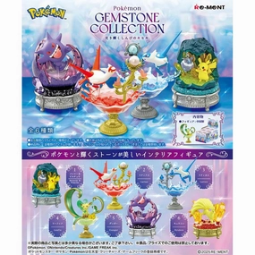 Re-Ment Pokemon Gemstone Collection Shining Miracle of Mystery Trading Figures Box Set of 6 Collectible Product Collector's item