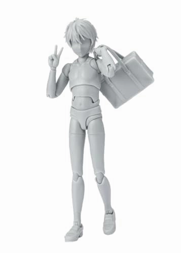 Limited Piece S.H.Figuarts Body-kun -School Life- Edition DX Set (Gray Color Ver.)