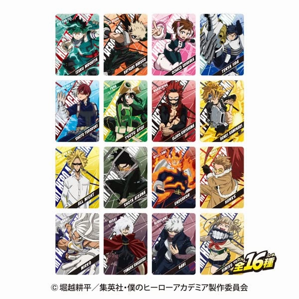"My Hero Academia" Mini Art Sheet Collection 2 Recycled plastic