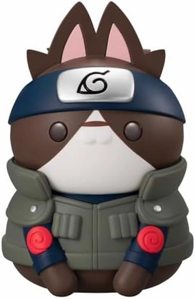 Anime Character Ceramic Sculpture MEGA CAT PROJECT "NARUTO" Nyantomo Ookina NYARUTO! Reboot Umino Iruka