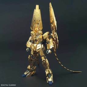 Protective Case Gundam 1/144 HGUC #227 Gundam Narrative RX-0 Unicorn Gundam 03 Phenex (Unicorn Mode) (Narrative Ver) Gold Coating Model Kit