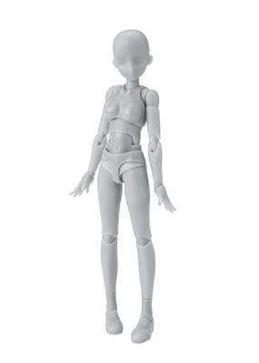 S.H.Figuarts Body-chan -School Life- Edition DX Set (Gray Color Ver.) Gaming Model Movie Item