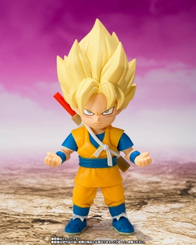 S.H. Figuarts Dragon Ball Daima Super Saiyan Son Goku (Mini) Action Figure Resin Model