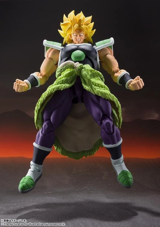 S.H. Figuarts Dragon Ball Super Broly Action Figure (Jap Ver.) Impressionist Art