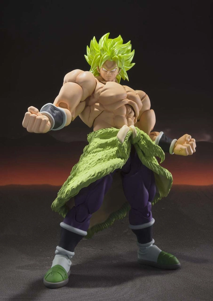 S.H. Figuarts Dragon Ball Super Saiyan Broly Full Power Bandai Action Figure Character Unit