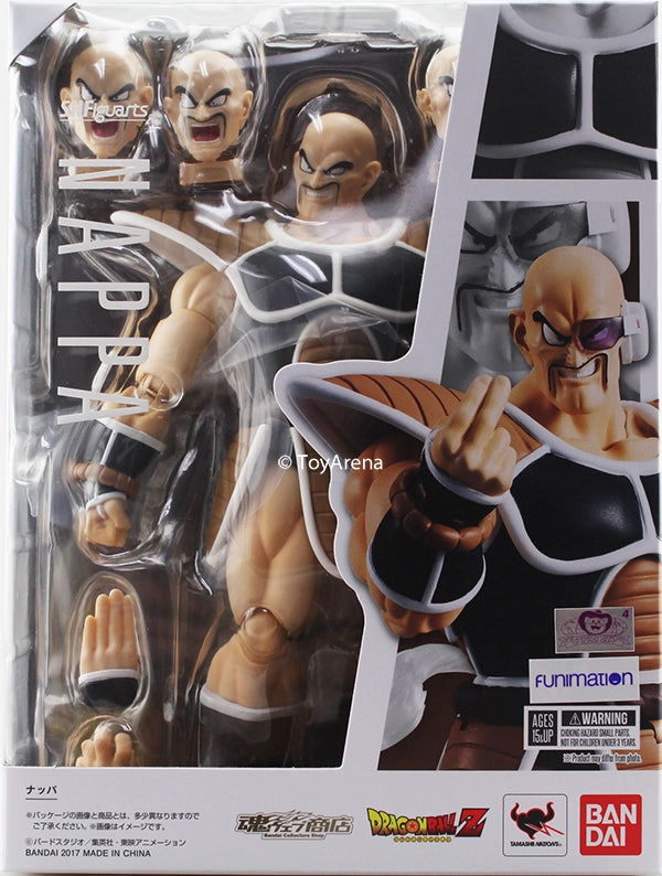 Limited Statue S.H. Figuarts Dragon Ball Z Nappa Action Figure
