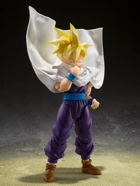 S.H. Figuarts Dragon Ball Z Super Saiyan Gohan (The Warrior Who Surpassed Goku) Action Figure Shelving Decoration