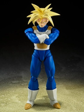 S.H. Figuarts Dragon Ball Z Super Saiyan Trunks (Latent Power) Action Figure Asian Zen Robot Collection
