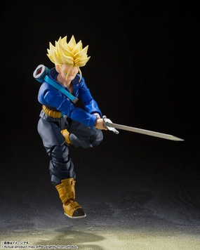 S.H. Figuarts Dragon Ball Z Super Saiyan Trunks -The Boy From The Future- (Reissue) Action Figure Gift For Him Anime Piece