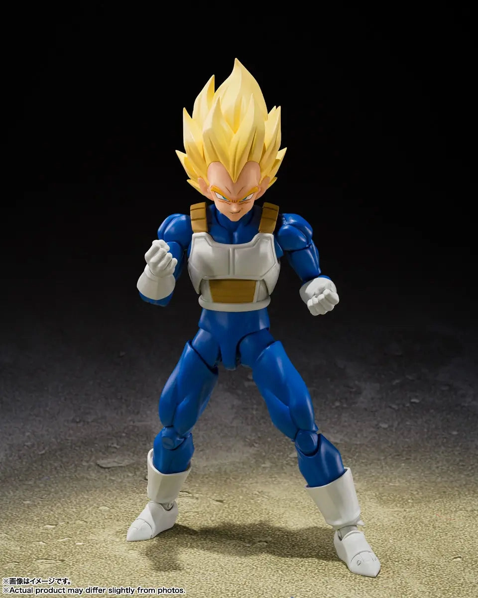 Domestic Pet S.H. Figuarts Dragon Ball Z Super Saiyan Vegeta (Dangerous Pride) Action Figure