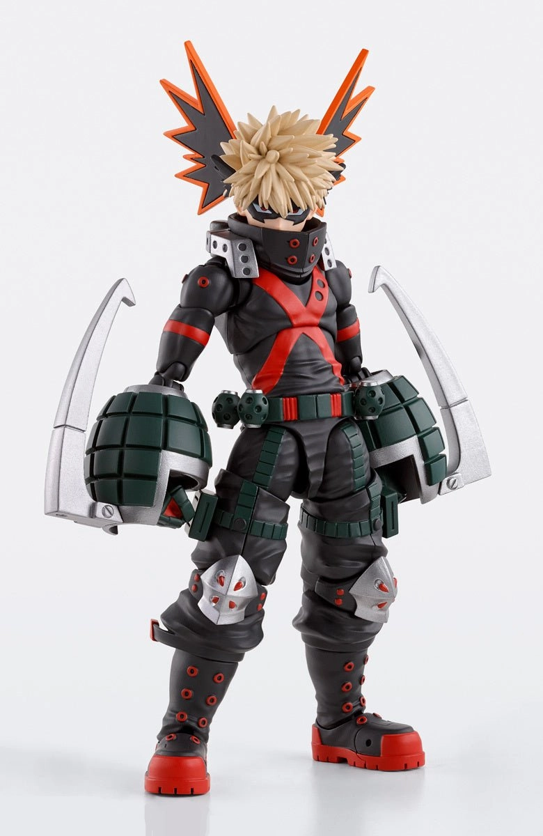 S.H. Figuarts My Hero Academia Katsuki Bakugo Action Figure Fantasy Vehicle
