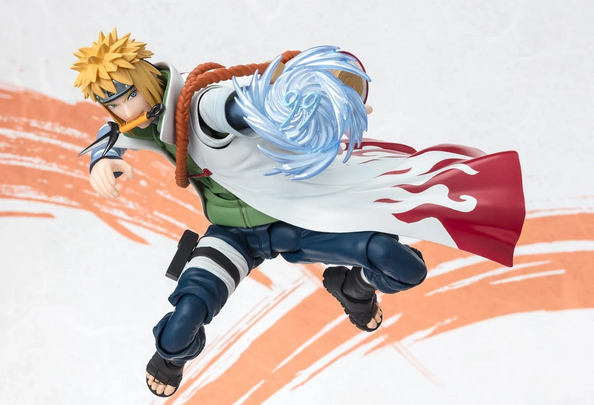 S.H. Figuarts Naruto Shippuden Minato Namikaze (NARUTOP99 Edition) Action Figure Engineering Toy