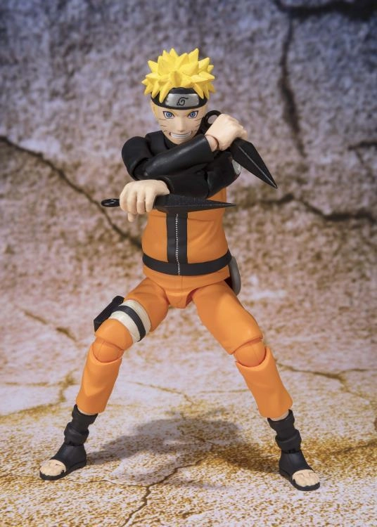 S.H. Figuarts Naruto Uzumaki Action Figure (Best Selection) PVC Collectible Miniature Collectible