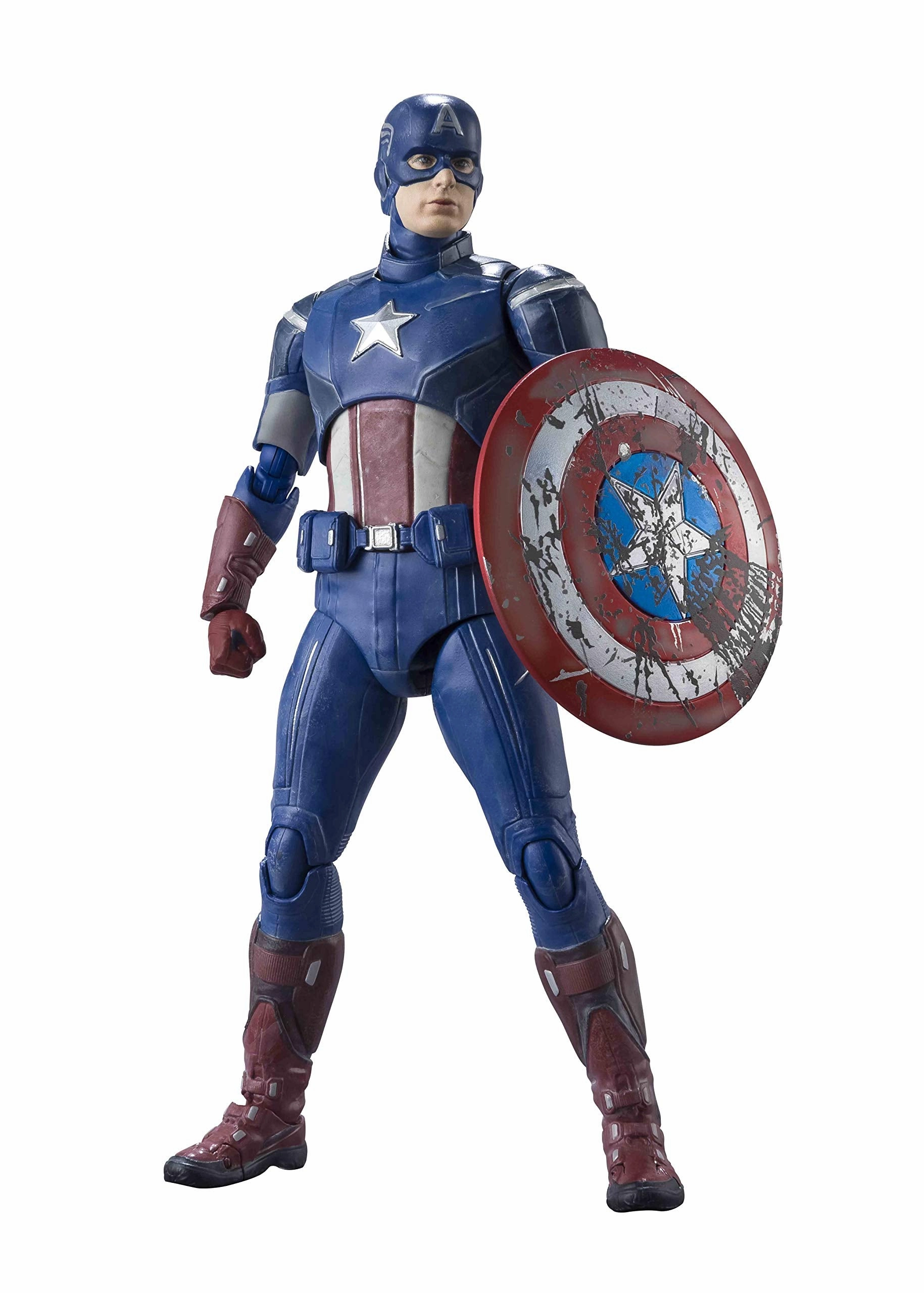 S.H.Figuarts "Avengers" Captain America -AVENGERS ASSEMBLE EDITION- (Avengers) Valuable Collectible Everyday Use