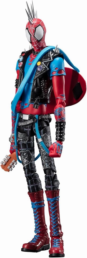 Robot Unit Customizable Toy S.H.Figuarts "Spider-Man: Across the Spider-Verse" Spider-Punk (Spider-Man: Across the Spider-Verse)