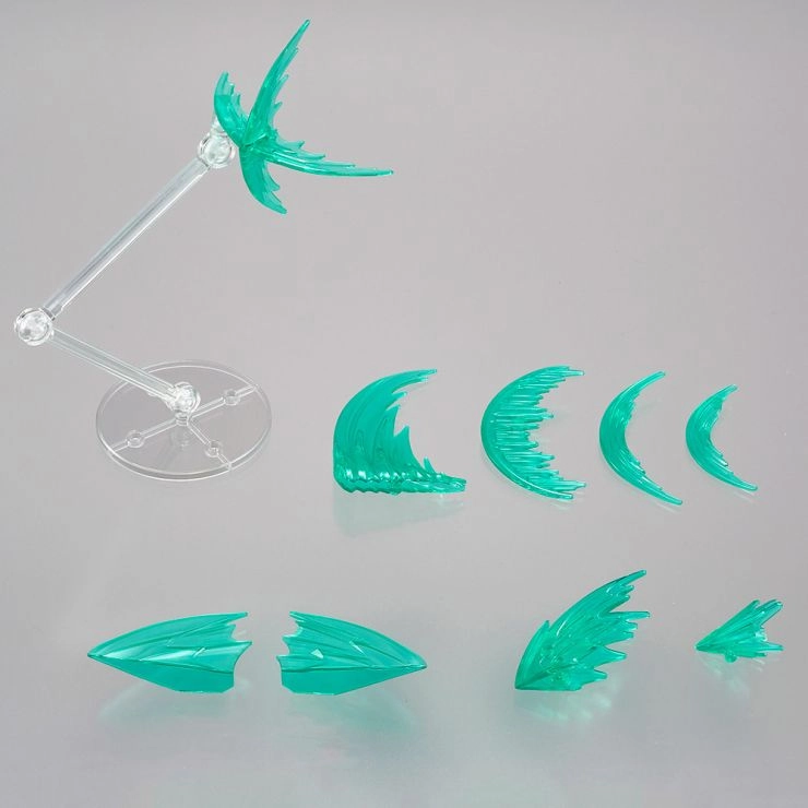 Bandai 30 Minutes Missions Customize Effect #5 Slash Image Ver. (Green) Accessory Effect Kit Display Model