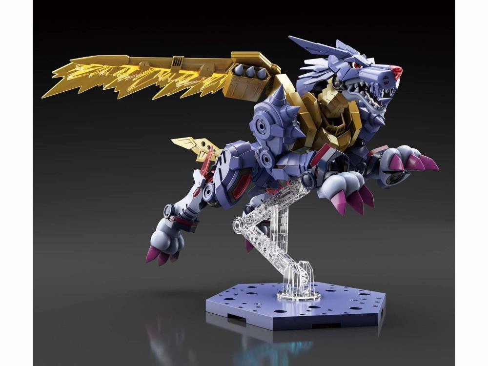 Cartoon Character Figure-rise Standard Digimon Metal Garurumon (Amplified Ver.) Plastic Model Kit