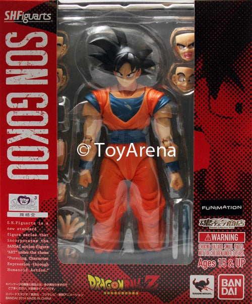 Collectible Showcase S.H. Figuarts Dragon Ball Z Normal Ver. Son Goku Action Figure