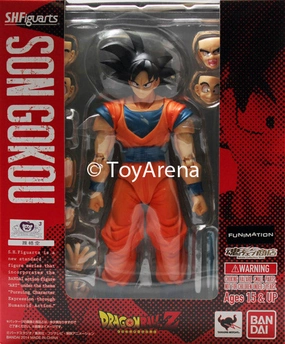 Collectible Showcase S.H. Figuarts Dragon Ball Z Normal Ver. Son Goku Action Figure