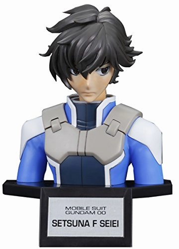 Premium Replica Setsuna F. Seiei BustFigure-rise Bust, Kidou Senshi Gundam 00 - Bandai