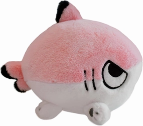 Insignia Worker Small Figure Sharkitty Shark Cat Cub Series Small Pink Plush - 20cm