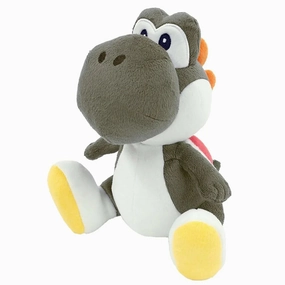 Small Insect Plushie | Super Mario All Star | Yoshi - Black Yoshi 7" | Little Buddy