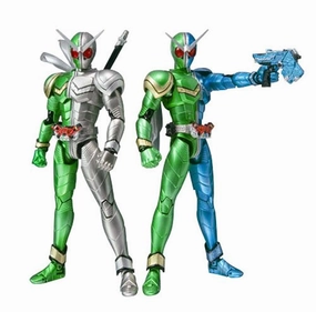 Kamen Rider Double Cyclone Metal S.H.Figuarts Kamen Rider W - Bandai Worldwide Fanbase Hand Painted