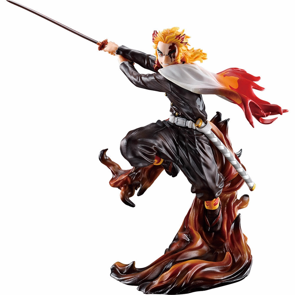 Vinyl Display Ichiban Kuji "Demon Slayer: Kimetsu no Yaiba" ~Katana o Furui Kokoro o Moyase~ Last One Prize Rengoku Kyoujurou Last One Ver.