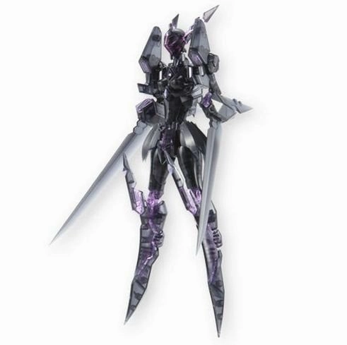 Medieval Knight Fictional Hero Black Lotus (Dark Clear ver. version) Figure-rise 6 Accel World - Bandai