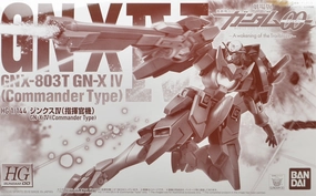 Gundam 1/144 HG 00 Awakening of the Trailblazer GNX-803T GN-XIV (Commander Type) Model Kit Exclusive Display Cabinet