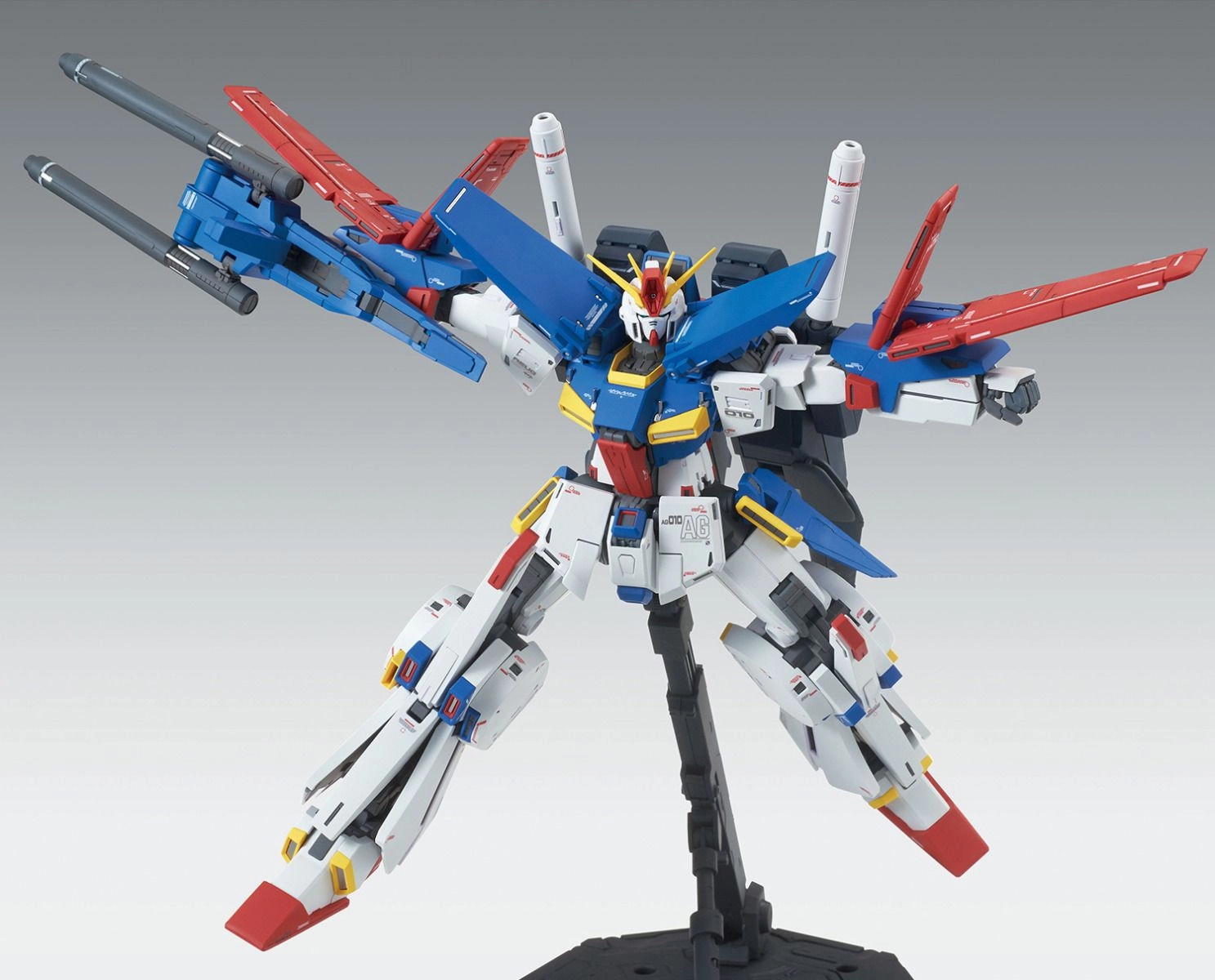 Gundam 1/100 MG Double Zeta MSZ-010 ZZ Gundam Ver Ka Model Kit Blockchain Token Cultural symbol