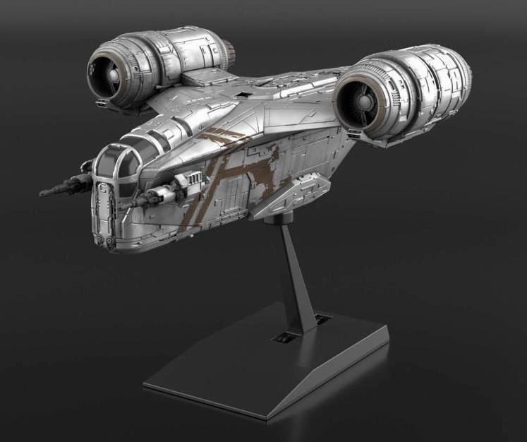 Whole Series Star Wars EX018 Razor Crest (Silver Coating Ver.) The Mandalorian Model Kit