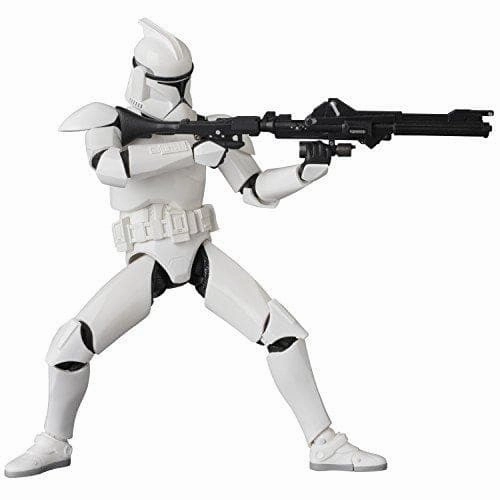 Star Wars Mafex (No.041) Clone Trooper - Medicom Toy PVC Display