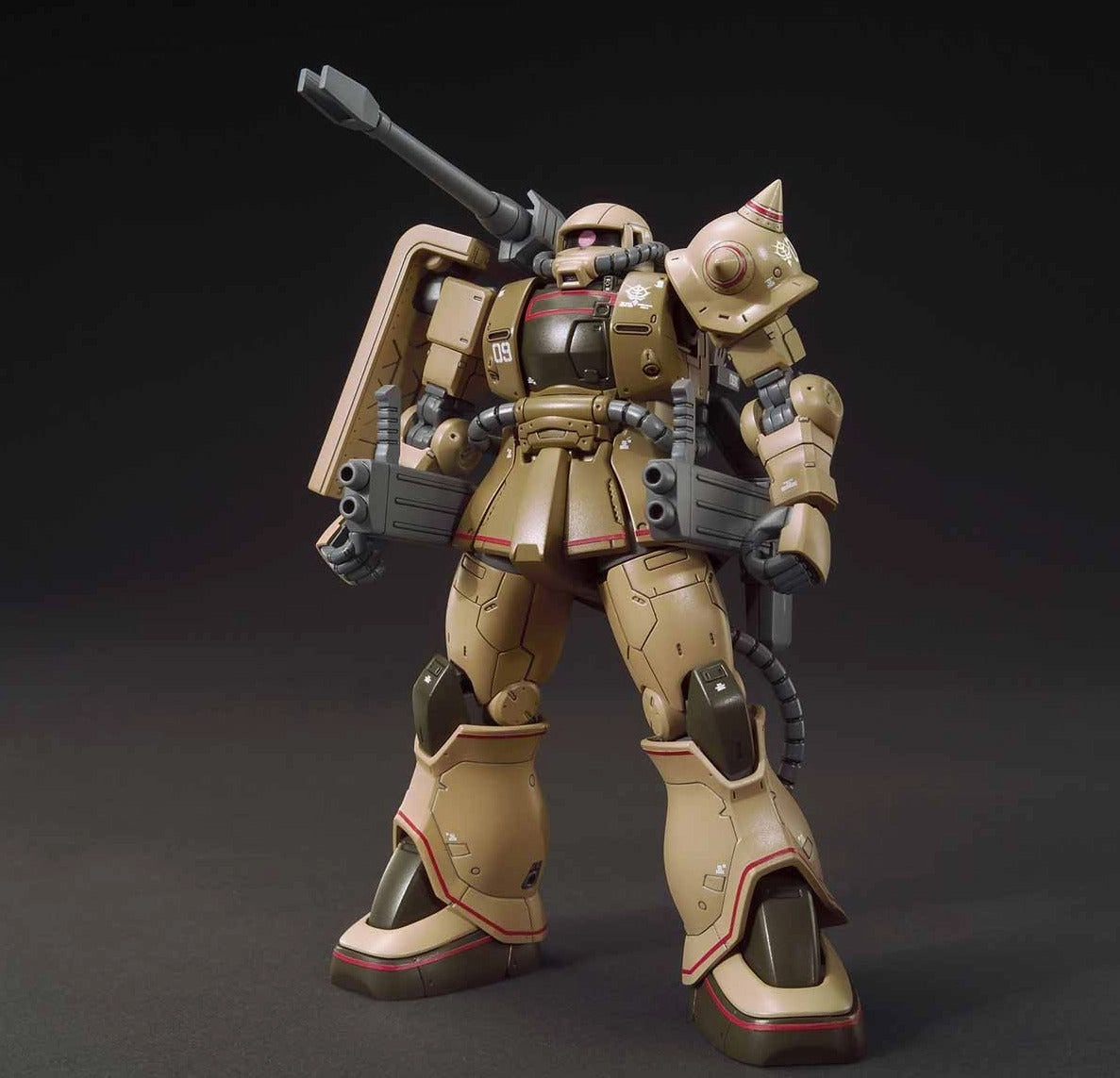 Gundam 1/144 HG The Origin #019 MS?06CK Zaku Half Cannon Model Kit Music Icon