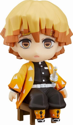"Demon Slayer: Kimetsu no Yaiba" Nendoroid Swacchao! Agatsuma Zenitsu Vinyl Model Traditional Craft