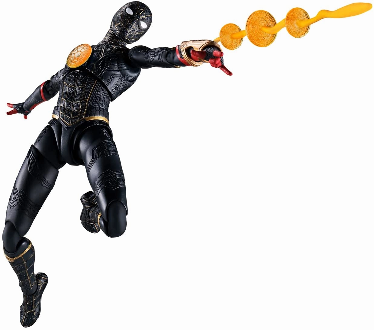Global Shipping "Spider-Man: No Way Home" S.H.Figuarts Spider-Man Black & Gold Suit