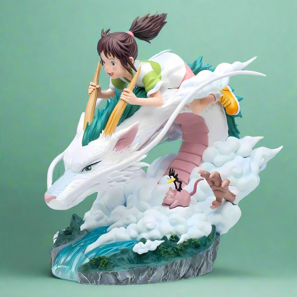 Art Decor Studio Ghibli Anime Figure Spirit World Chichiro 16cm (6") PVC Statue