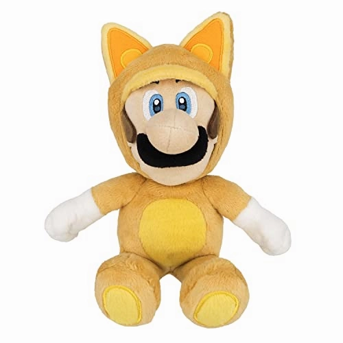 Super Mario 3D Land Plush Kitsune Luigi (S Size) Surprise Drop Series Limited Find Discovery