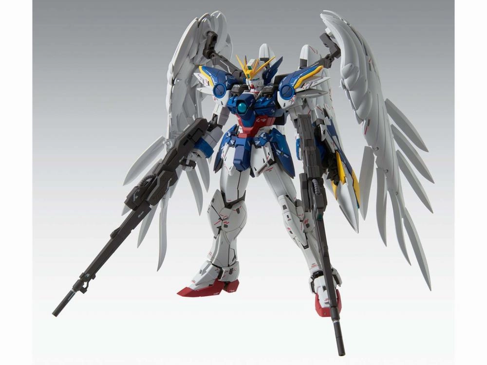 Gundam 1/100 MG Endless Waltz XXXG-00W0 Wing Gundam Zero (EW) Ver. Ka [Wing Zero Custom] Model Kit Music Icon Emerging Brand