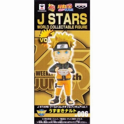 Uzumaki Naruto J Stars World Collectable Figure vol.1 Naruto - Banpresto Rococo Sculpture Beginner Friendly