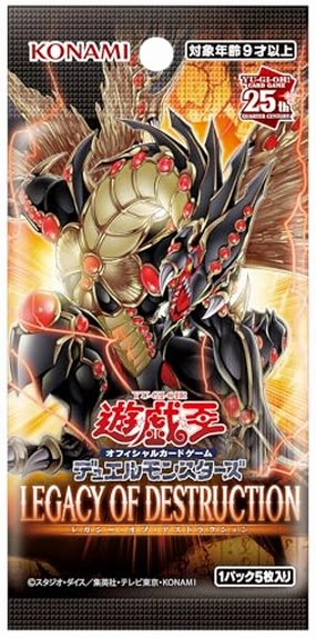 "Yu-Gi-Oh!" OCG Duel Monsters LEGACY OF DESTRUCTION Collectible Drop Series